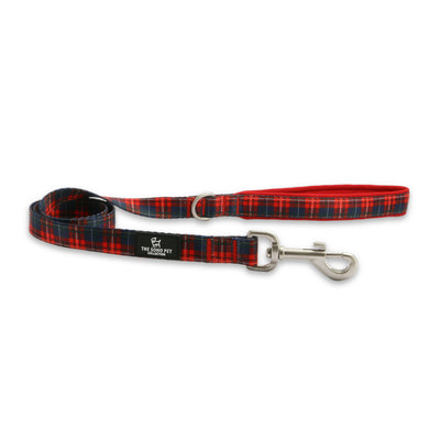 Ancol Tartan Patterned Lead